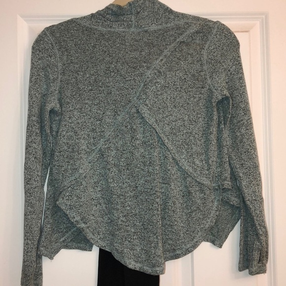 Danskin NOW warm up‎ wrap and fleece lined tights - Picture 2 of 5